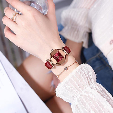 Luxury Quartz Watch Elegant  Crystal Dial Waterproof-JW00986-Veeddydropshipping