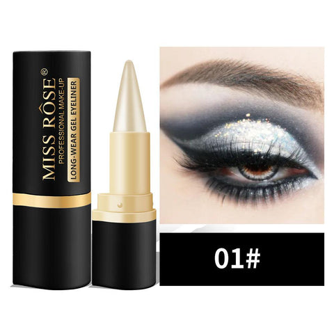 Long-Wear Gel Eyeliner Kajal Eye Pencil-BH00623-Veeddydropshipping