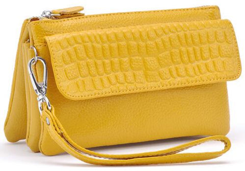 leather Women evening clutch bags ladies wallet woman purse shoulder-BS00224-Veeddydropshipping