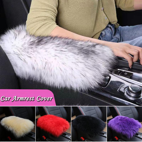 Car Armrest Cover Winter Auto Warm Center Console Pad Non Slip-AM00038-Veeddydropshipping