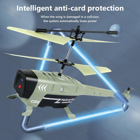 Rc Helicopter 3.5Ch 2.5Ch Rc Plane 2.4G Rc Helicopters for Adults Obstacle-TB01402-Veeddydropshipping
