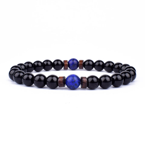 Stone  Lava  Beads Bracelet Tibetan Buddha New Bracelets -JW00262-Veeddydropshipping