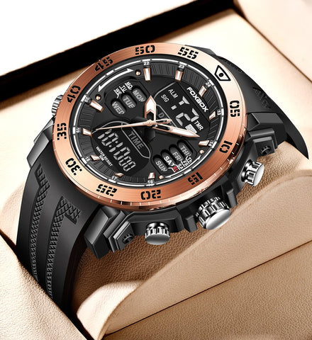 Quartz Man Watches Military Sports Digital Dual Display Watch-JW00797-Veeddydropshipping