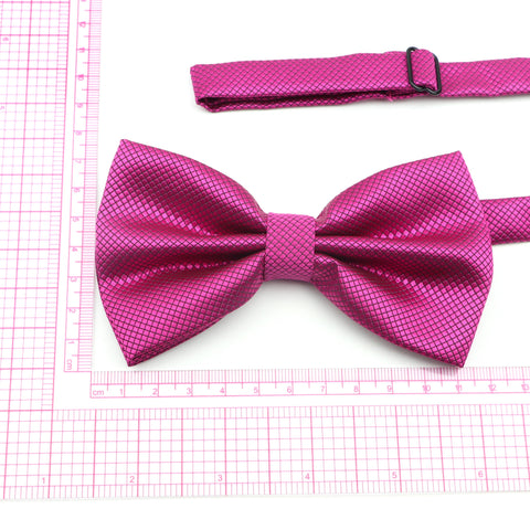 Striped Polyester Ties Bowtie Cufflinks-WF01132-Veeddydropshipping