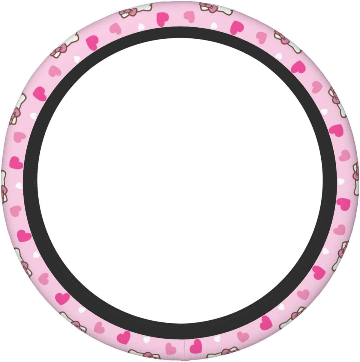 Cute Kawaii Steering Wheel Cover Women Car Steering Wheel-AM01388-Veeddydropshipping