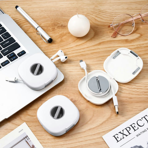 Retractable Cable Management Charging Cord-HA00818-Veeddydropshipping
