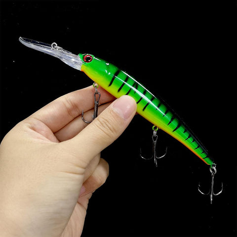 1pcs 16cm 20g Deep Diving Large Minnow Wobbler Lure Artificial Hard Bait -OS00521-Veeddydropshipping