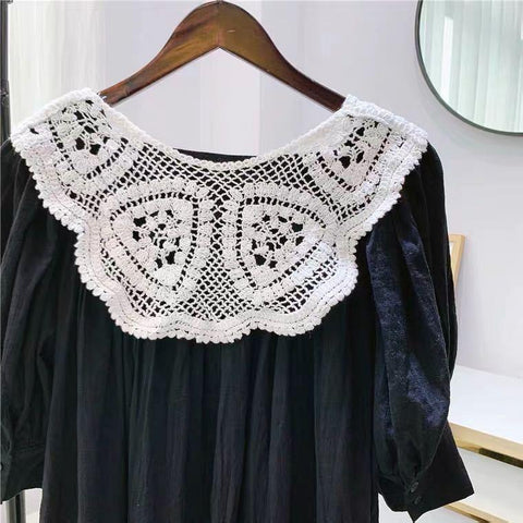 Women Clothes Accessories Detachable Collar-WF01340-Veeddydropshipping