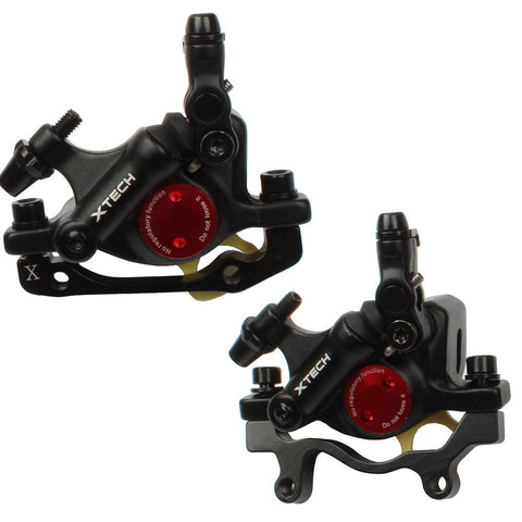 ZOOM XTECH HB100 Hydraulic Disc Brake Calipers Front &amp-AM00171-Veeddydropshipping
