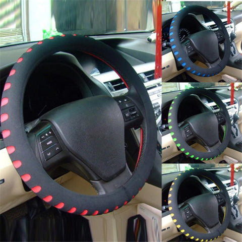 Cover 38CM Car-styling Sport Auto Steering Wheel Covers-AM01476-Veeddydropshipping