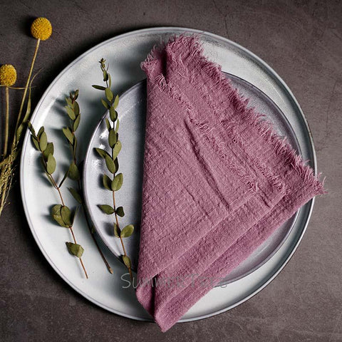 Napkins Cotton Gauze Napkin Muslin Tea Towels-HA00554-Veeddydropshipping