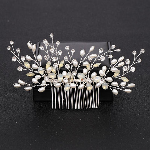 Wedding Hair Combs Hair Accessories-WF01285-Veeddydropshipping