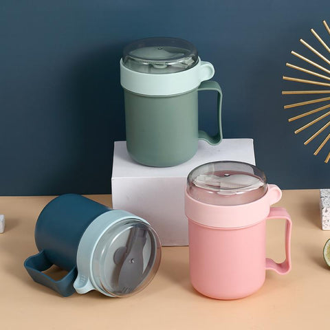 Portable Breakfast Cup Multifunction Oatmeal Cup-HA01293-Veeddydropshipping