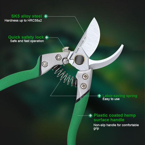 Pruning Scissors Cutters Flower Gardening Tool-TI00083-Veeddydropshipping