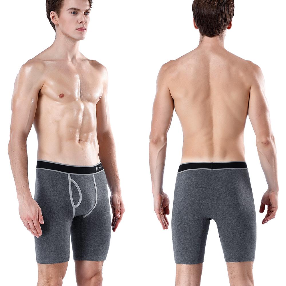 Male Boxershorts Long Boxers For Man Undrewear Cotton-MF01430-Veeddydropshipping