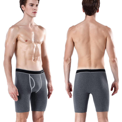 Male Boxershorts Long Boxers For Man Undrewear Cotton-MF01430-Veeddydropshipping