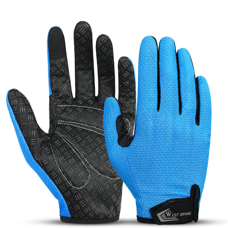 Spring Autumn Unisex Cycling Gloves Full Finger Touch Screen Mountaineering Sports -OS01157-Veeddydropshipping