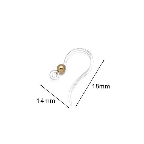 Hook For Jewelry Making Earrings  Hook Base Setting DIY -JW01619-Veeddydropshipping