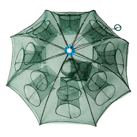 4-20Holes Automatic Fishing Net Nylon Foldable Catch Fish Trap Nets For Fish Shrimp Minnows -OS00402-Veeddydropshipping