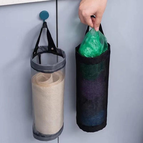 Grocery Wall Mount Plastic Bag Holder-HA00930-Veeddydropshipping