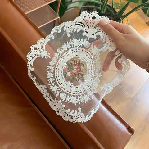 Lace Mat Dining Table Embroidery Craft-HA01839-Veeddydropshipping