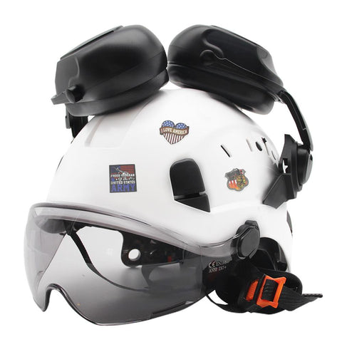 Safety Helmet with  Construction Hard Hat-CO00679-Veeddydropshipping
