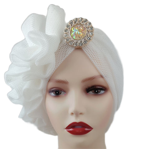Fashion African Women Hats Headtie Caps-WF01691-Veeddydropshipping