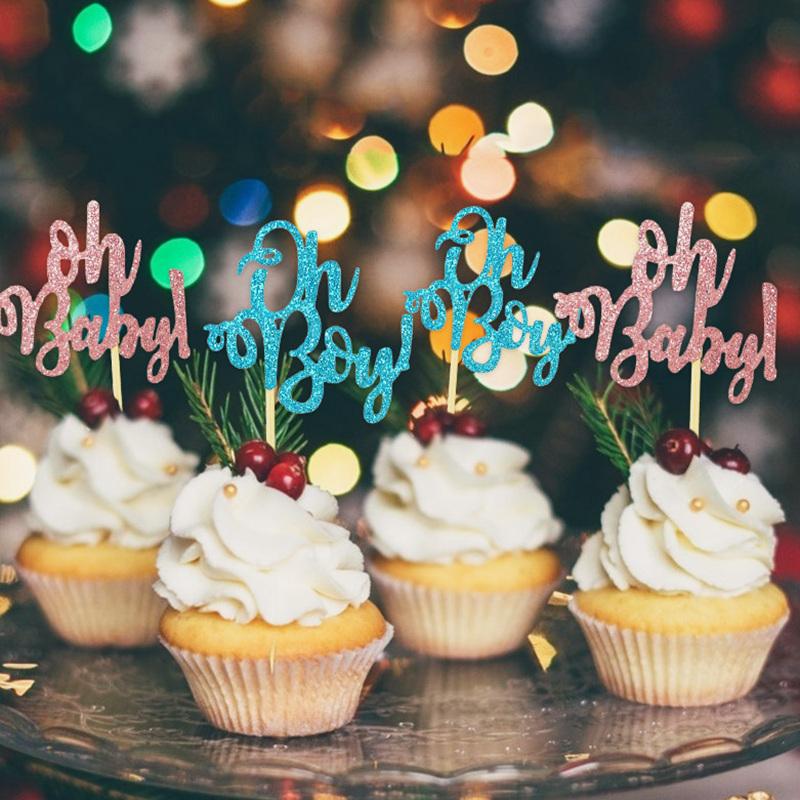 Baby Cupcake Topper Baby Shower-HA00638-Veeddydropshipping