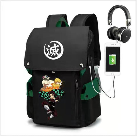School Bag Oxford Laptop Bags Boy Girl School Backpack-BS00317-Veeddydropshipping