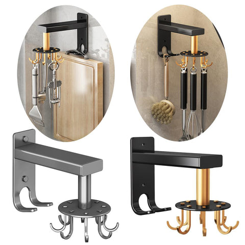 Kitchen Hooks Bracket Wall torage Rack-TI00618-Veeddydropshipping