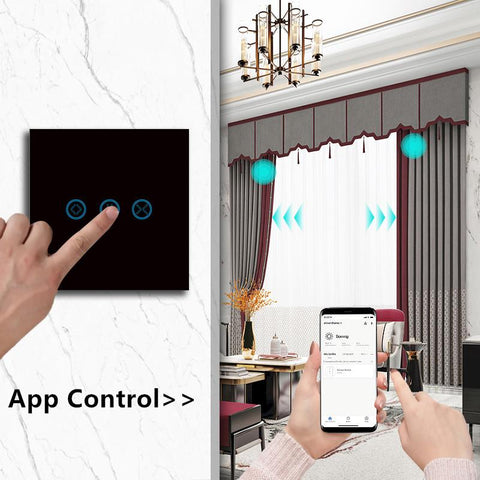 WiFi Tuya Smart  Automatic Curtain Blind Switch for Electric Motorized Roller-TI01061-Veeddydropshipping