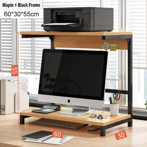 Computer Elevated Monitor Base Bracket Desktop-HA01709-Veeddydropshipping