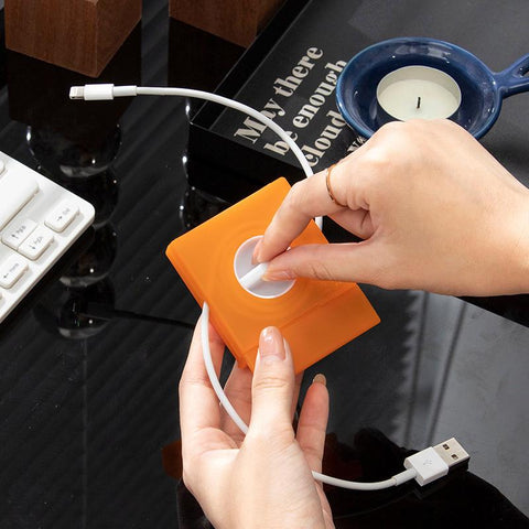2pcs Headset Wire Charging Cable Storage Rotary Winder Mobile Phone Cable Portable Cell-PA00919-Veeddydropshipping