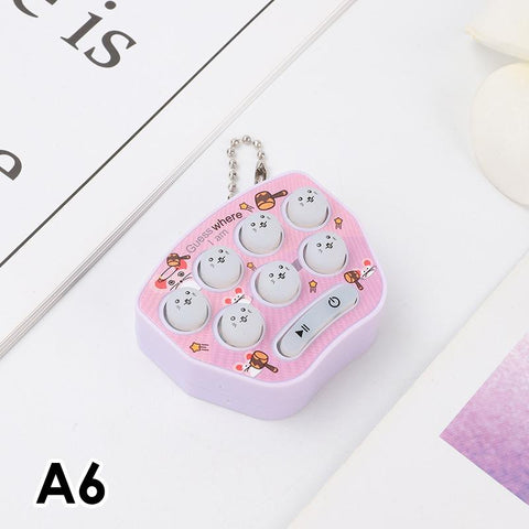 Mini Portable Game Console Keychain Children Handheld Game Console Toy Puzzle-CE01498-Veeddydropshipping