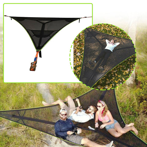 Portable Hammock Multi-functional Triangle Aerial Mat-HA01664-Veeddydropshipping