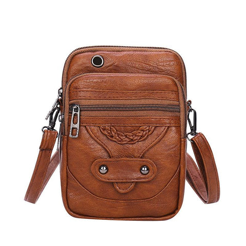 Small Shoulder Bag For Women Vintage Crossbody Bag Cash Purse-BS00359-Veeddydropshipping