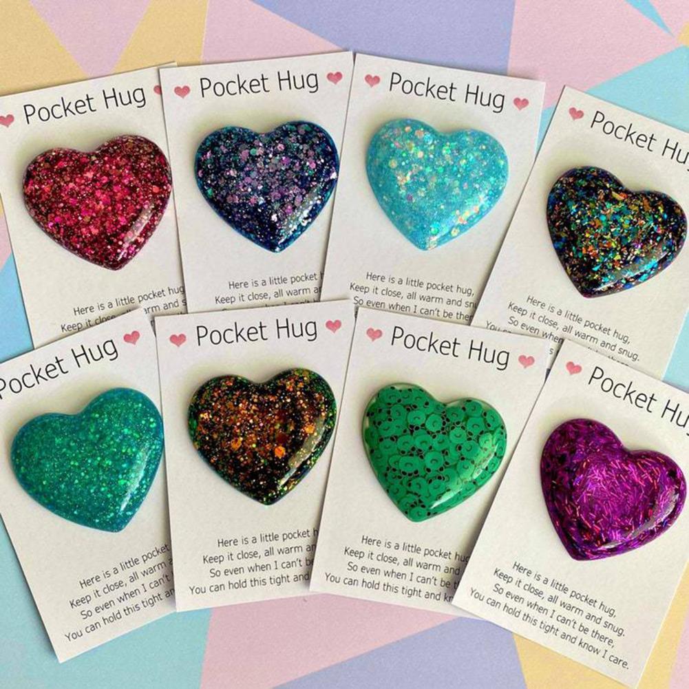 Ornamental Pocket Hug Decoration Polished Surface Encourage-HA00116-Veeddydropshipping