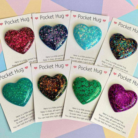 Ornamental Pocket Hug Decoration Polished Surface Encourage-HA00116-Veeddydropshipping
