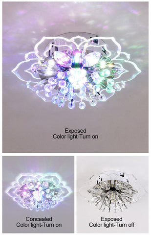LED Crystal Ceiling Light Aisle Luxury-TI00285-Veeddydropshipping