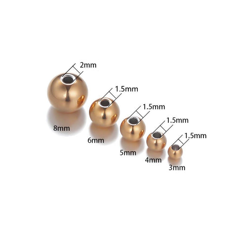Stainless Steel Spacer Beads Charm Beads DIY Bracelets Beads -JW01474-Veeddydropshipping
