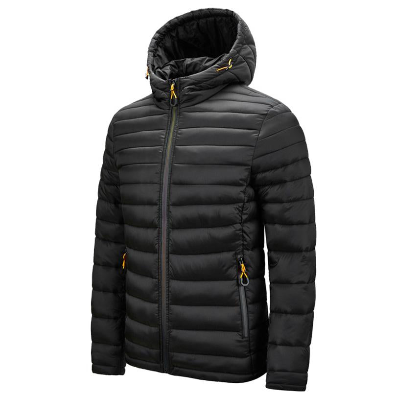 For Men Puffer Male Coat Hooded Padding Plus-MF01169-Veeddydropshipping