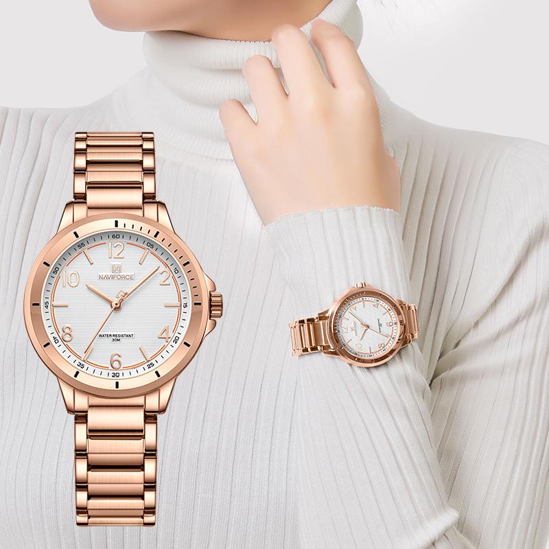 Female Wristwatch Stainless Steel Lady Quartz Bracelet -JW00913-Veeddydropshipping
