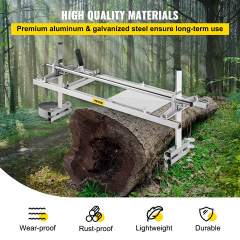 Chainsaw Milling  Cutting Portable Sawmill Aluminum-TI00072-Veeddydropshipping