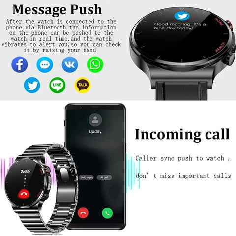 Smart Watch Men Laser Health Heart Pressure Sports Watches -JW00822-Veeddydropshipping
