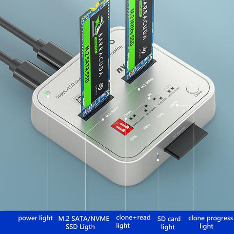 SSD Case external enclosure  docking station-CO00977-Veeddydropshipping