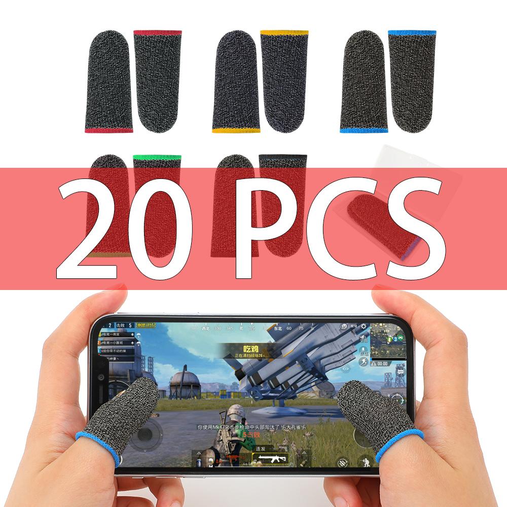 20Pcs New Finger Cover Game Controller For PUBG Sweat Proof Non-Scratch-CE01303-Veeddydropshipping