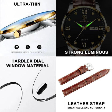 Luxury Casual Business Male Watches Men -JW00642-Veeddydropshipping