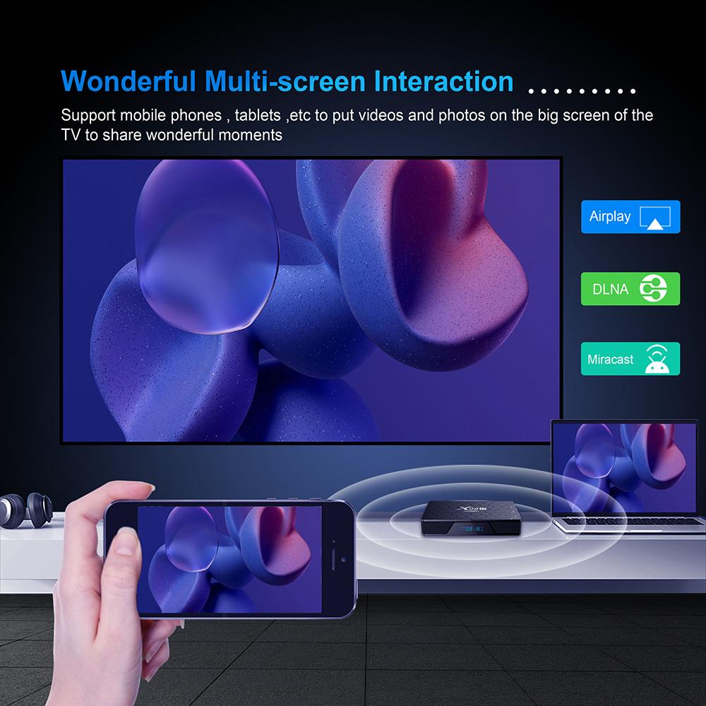 Smart TV Box Media Playe Dual Wifi Set Top Box-Veeddydropshipping