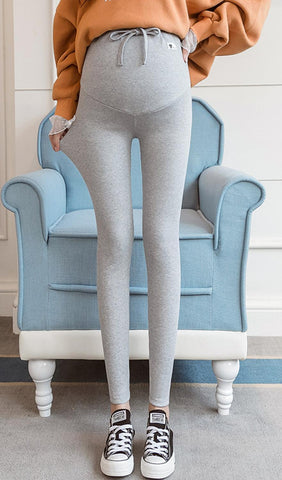 Maternity Pants Soft Slim Adjustable Waist Pregnant Women Leggings-TB00580-Veeddydropshipping