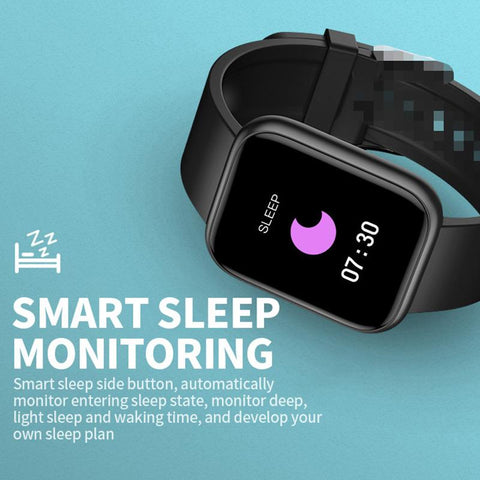 Smart Watch I5 Heart Rate Blood Pressure Blood Oxygen Weather Sleep -CE00660-Veeddydropshipping